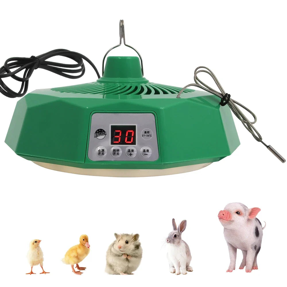 220v Pet Intelligent Heating Lamp Farm Temperature Control Air (2 colors)