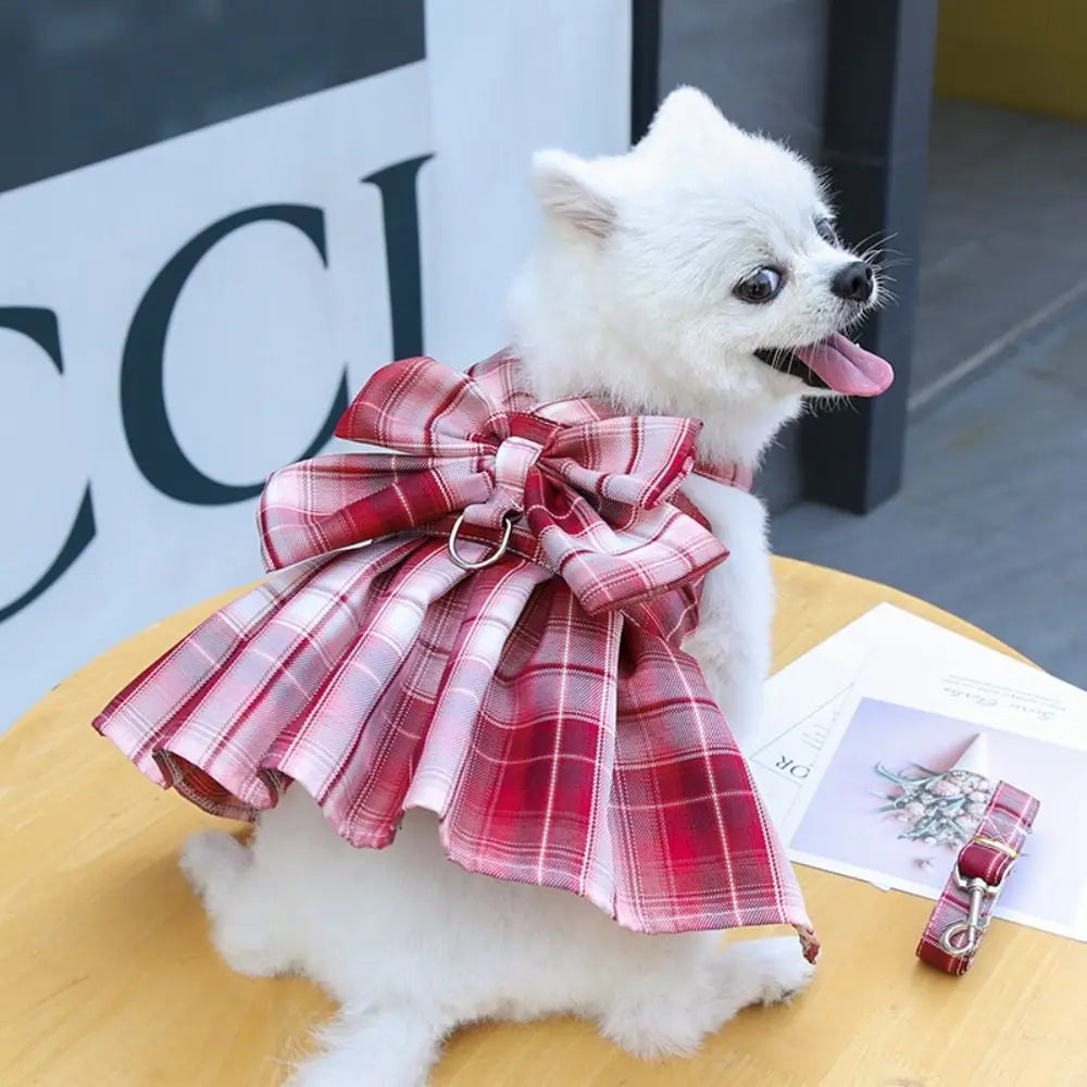 Adjustable Dog Dress Set Mesh Breathable - MyPetDollar.com