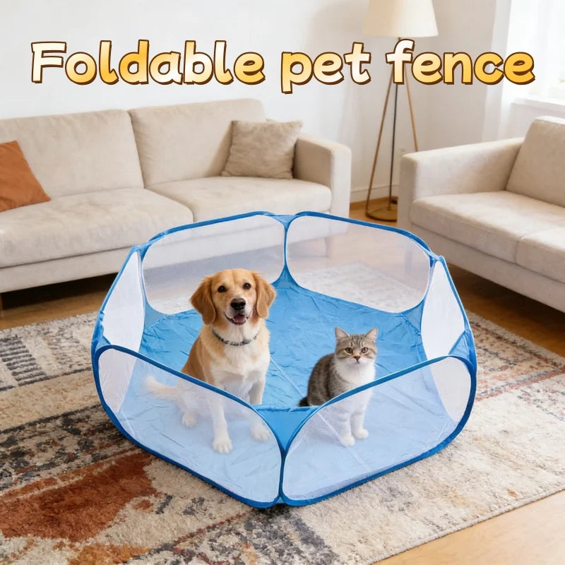 Foldable Open Pet Playpen Portable - MyPetDollar.com