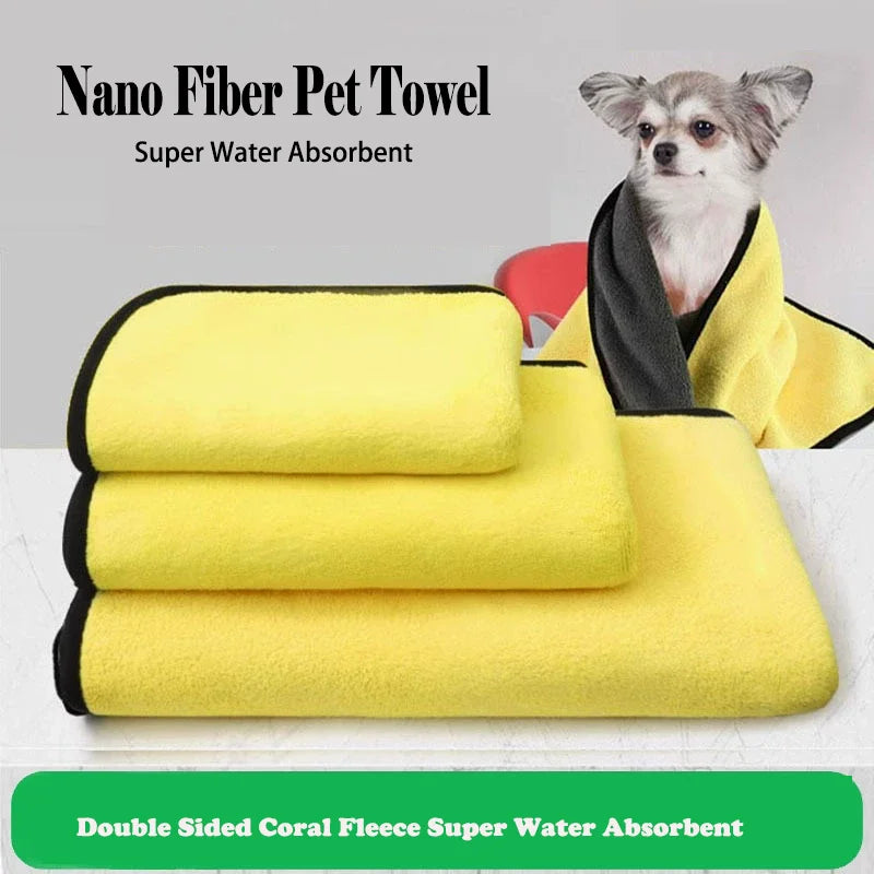 Quick Drying Microfiber Pet Bath Towels - MyPetDollar.com