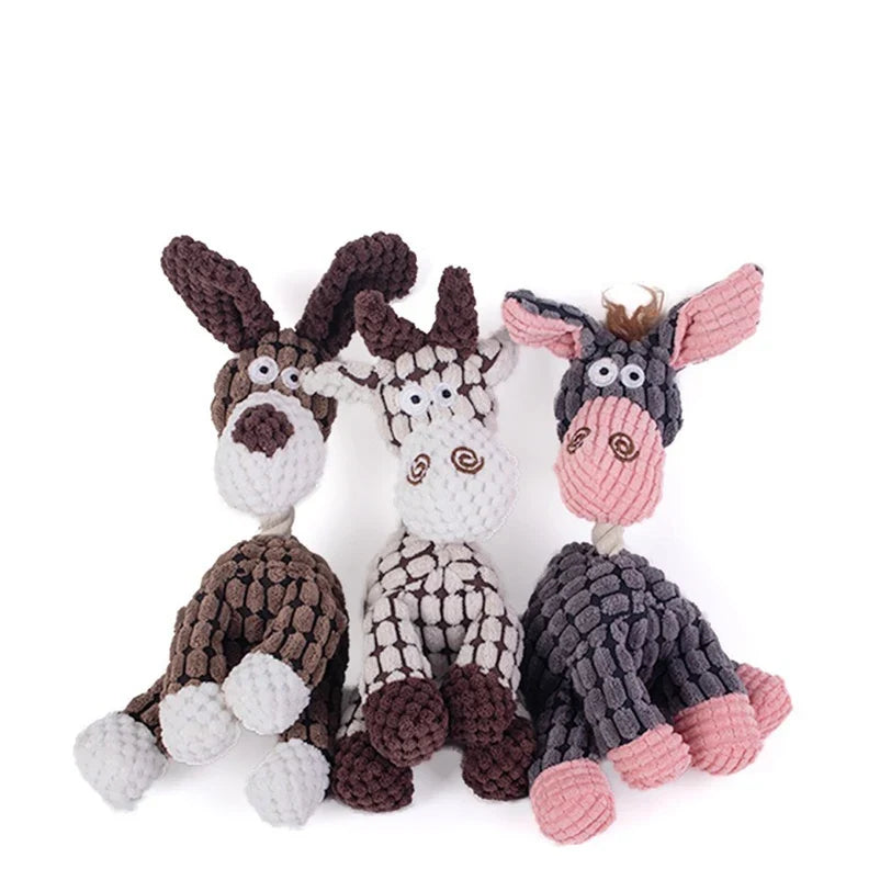 New popular cute animal shaped pet plush - MyPetDollar.com