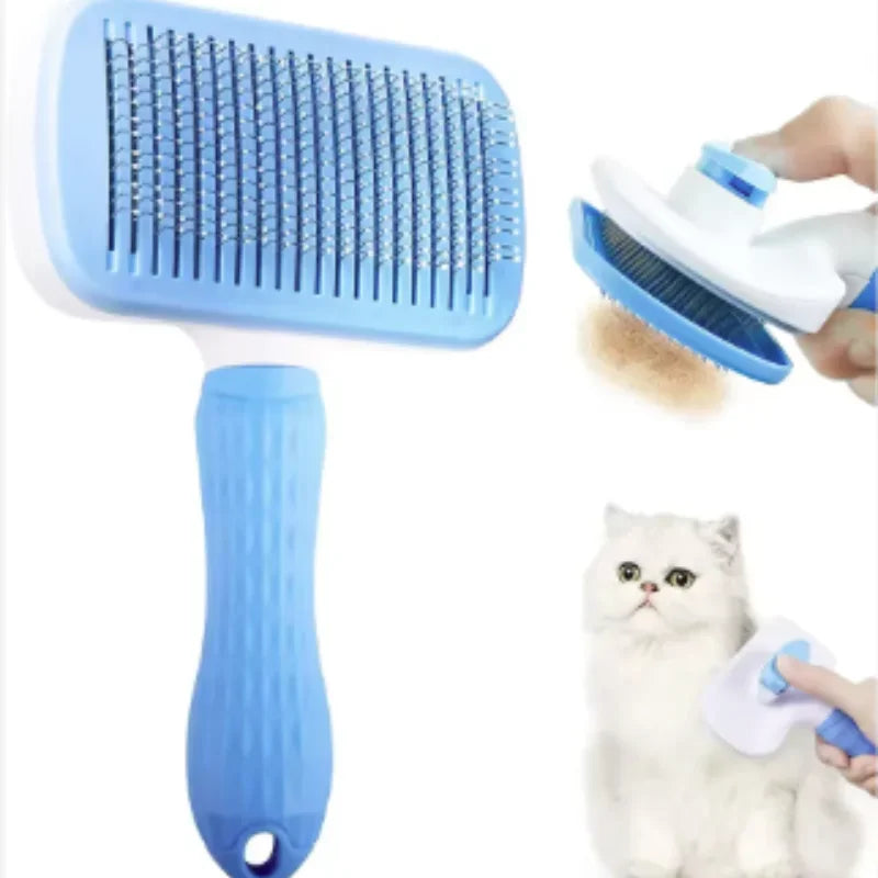Long Hair Dog Cat Shedding Brush - MyPetDollar.com