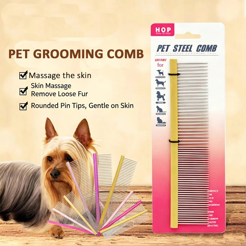 Pet Hair Removal Comb for Dog Comb Cat - MyPetDollar.com