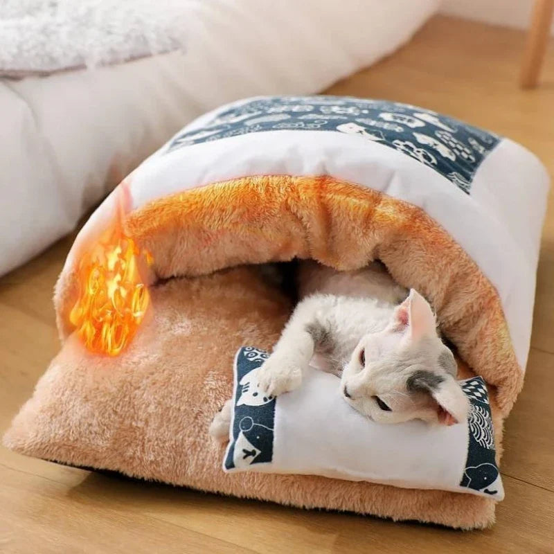 Japanese Deep Sleep Cave for Cats and Dogs, - MyPetDollar.com