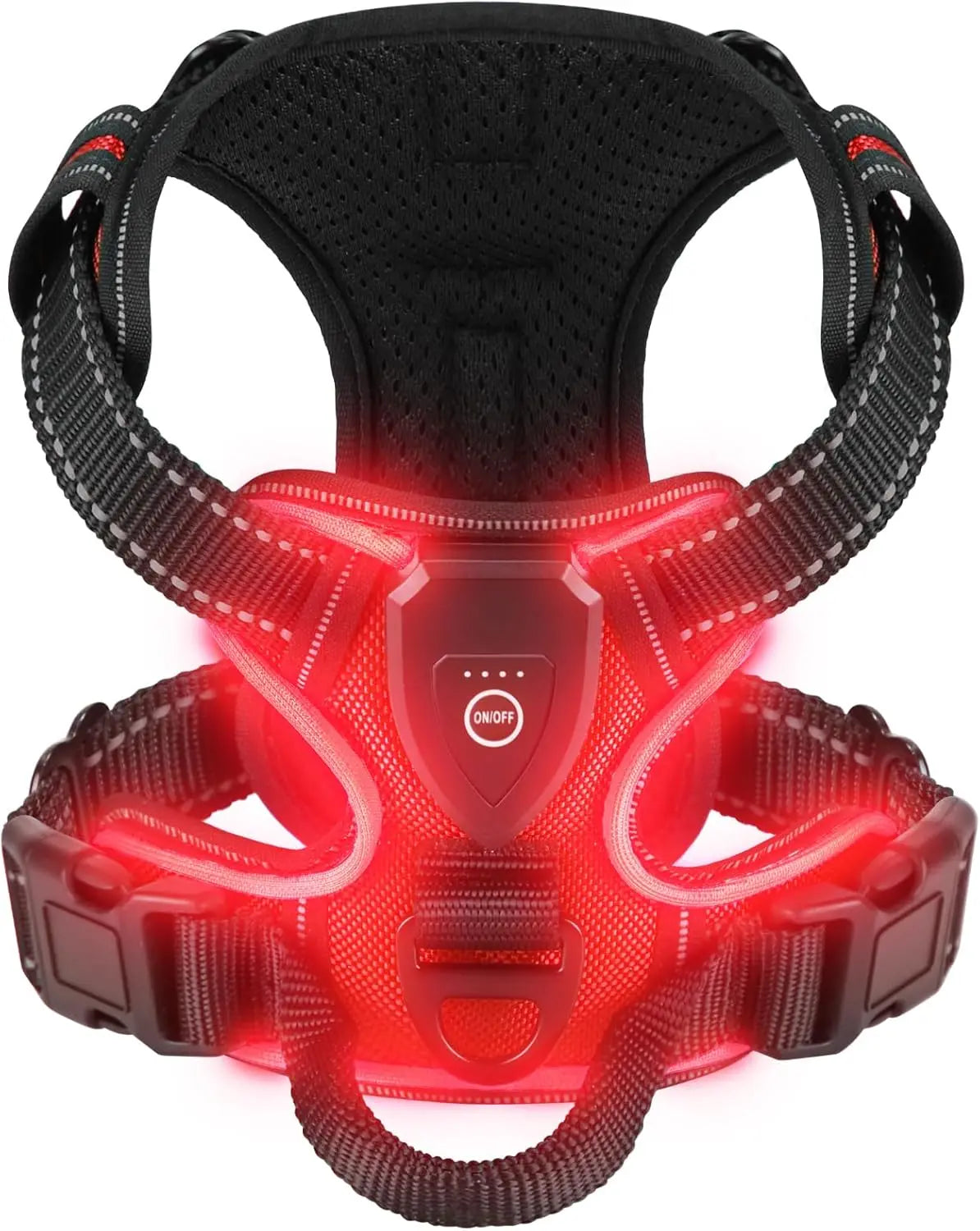 LED Glowing Luminous Dog Harnesses Essential - MyPetDollar.com