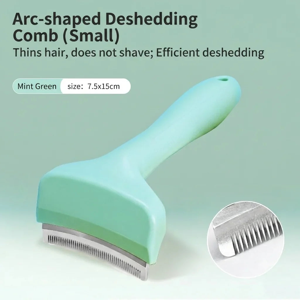 {YY30} Pet Deshedding Brush With Safe - MyPetDollar.com