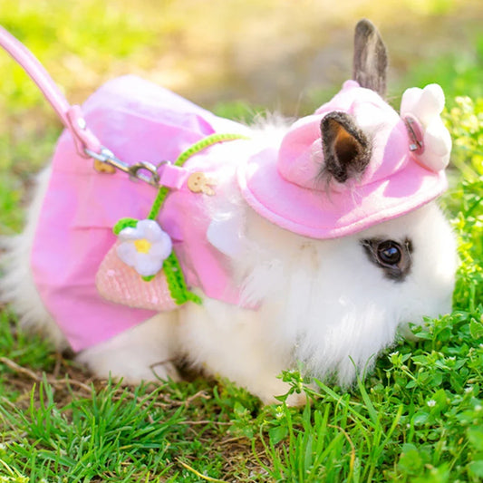Cute Bunny Pet Vest Accessories Outdoor - MyPetDollar.com