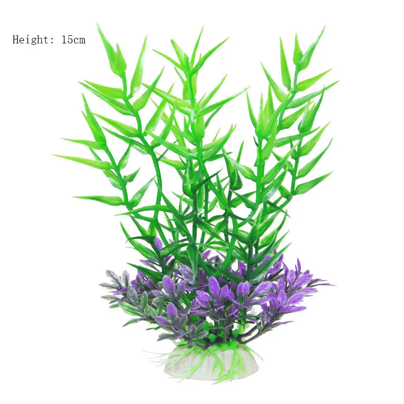 Artificial Aquarium Decor Plants Water Weeds - MyPetDollar.com
