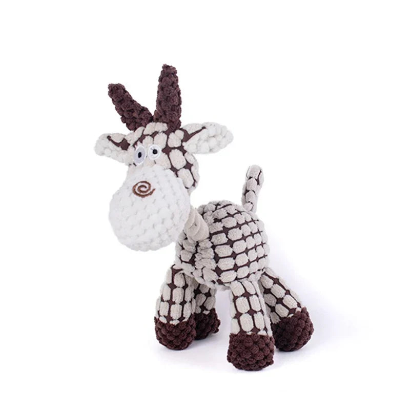 Interactive Popular Cute Animal Shaped Pet Plush Toys