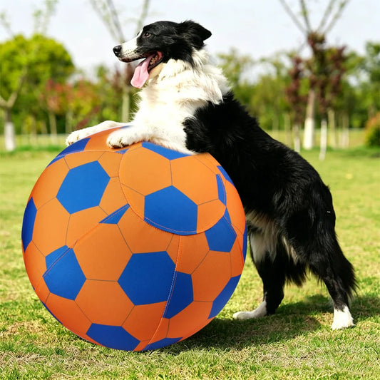 WAOPET Dog Toy Ball Big Football Patterns - MyPetDollar.com