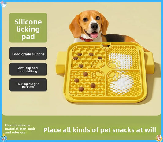 Lick Mat for Dogs Cats Slow Feeder - MyPetDollar.com