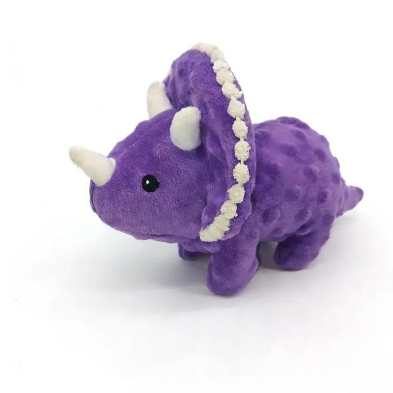Pet Dinosaur Indestructible Plush Dog Play Plaything – Dog Supplies