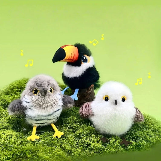 Pet Interactive Flapping Chirping Bird Cat - MyPetDollar.com