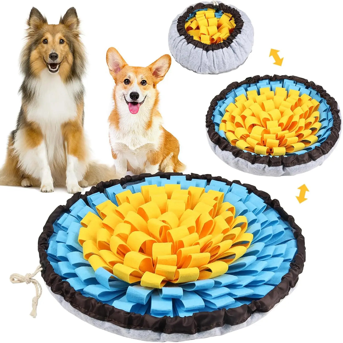 Vivifying Snuffle Mat for Dogs, Adjustable - MyPetDollar.com
