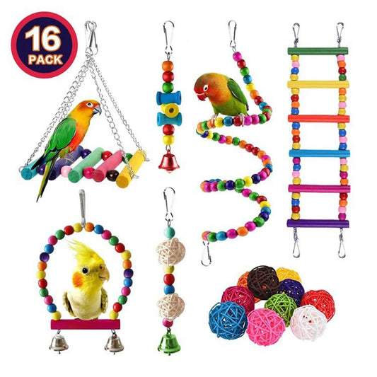 Bird Toy Set, Durable