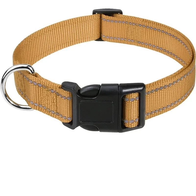 Reflective Dog Collar Strap with Adjustable - MyPetDollar.com