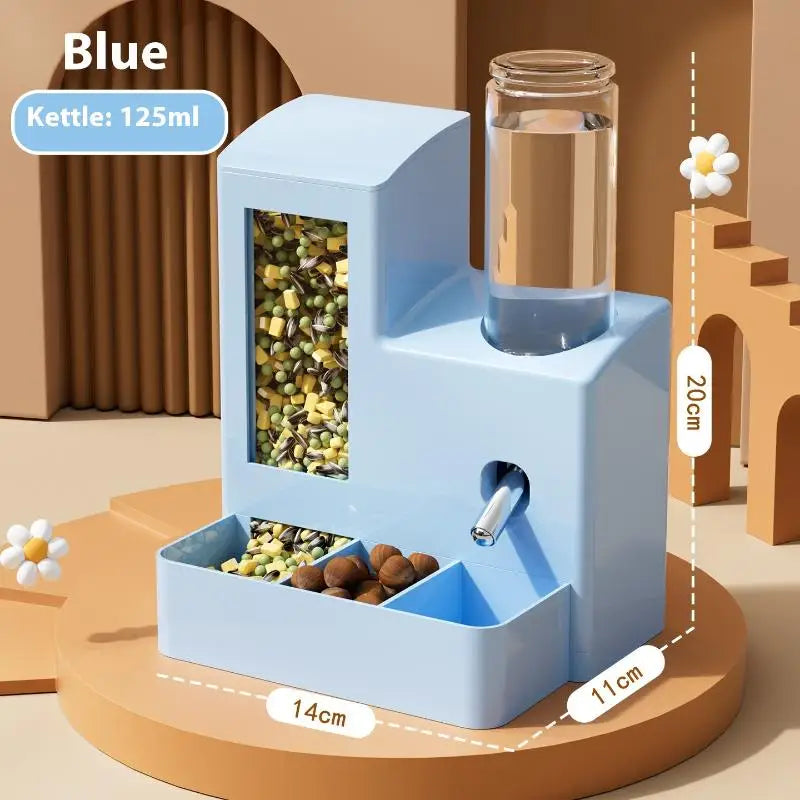 E 2-in-1 Automatic Hamster Feeder