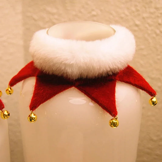 2025 Christmas Pet Collar Winter Plush Cat - MyPetDollar.com