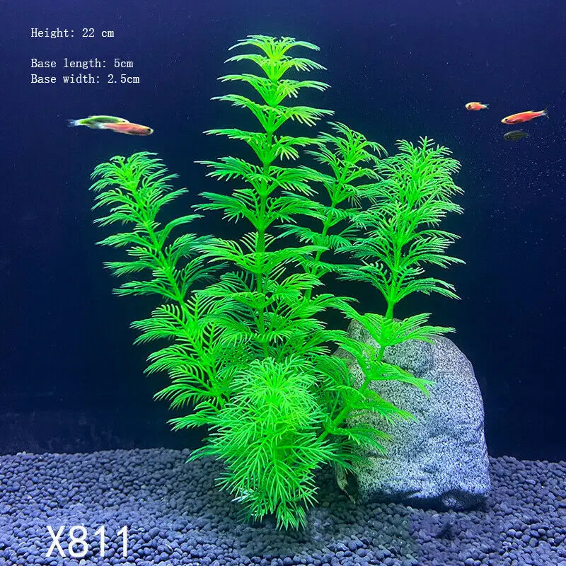 Artificial Aquarium Decor Plants Water Weeds - MyPetDollar.com