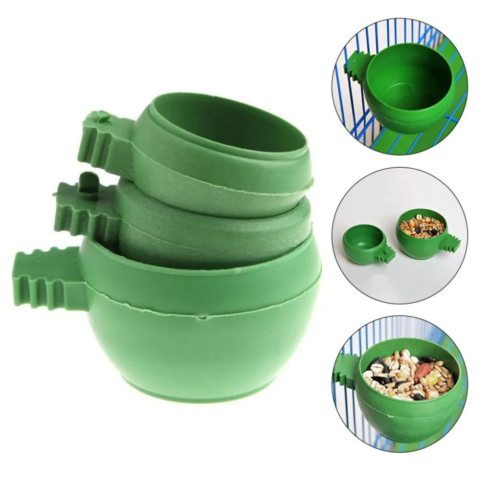 Concise Design Animal Food Cup Groove Round - MyPetDollar.com