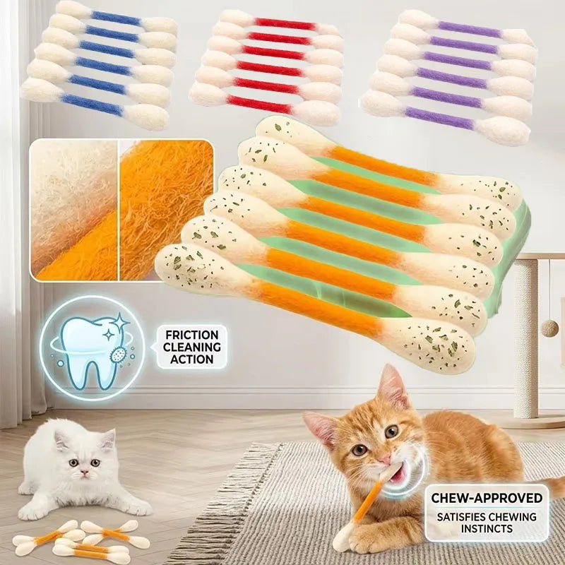 Creative Cat Catnip Toy Felt Cotton Swabs - MyPetDollar.com
