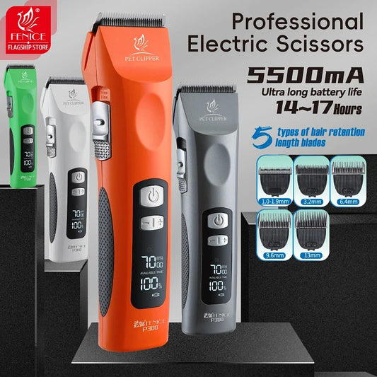 Fenice Cordless Rechargeable Pet Clipper Low - MyPetDollar.com