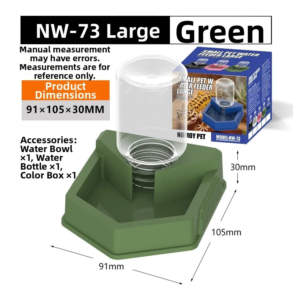 New Automatic Reptile Water Dish Multi-size - MyPetDollar.com