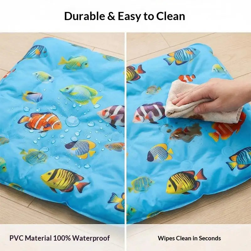 1PC Dog Cat Cooling Mat Summer Pet Ice Pad - MyPetDollar.com