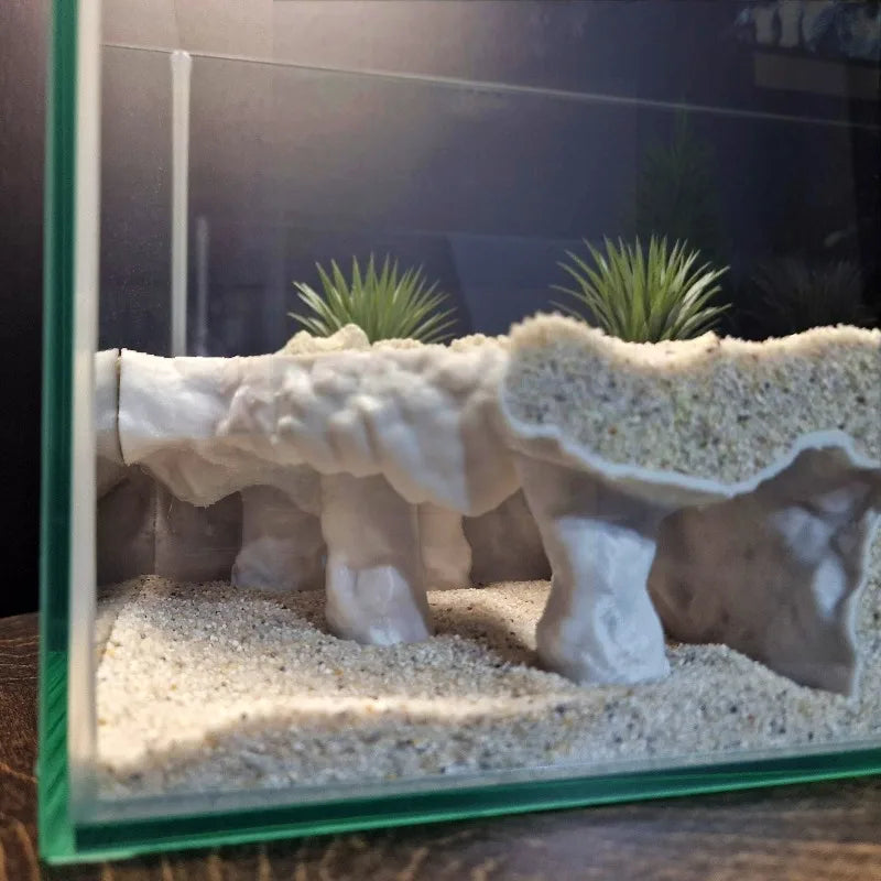 TideMesa Aquarium Cave Ornament 3D‑Printed - MyPetDollar.com