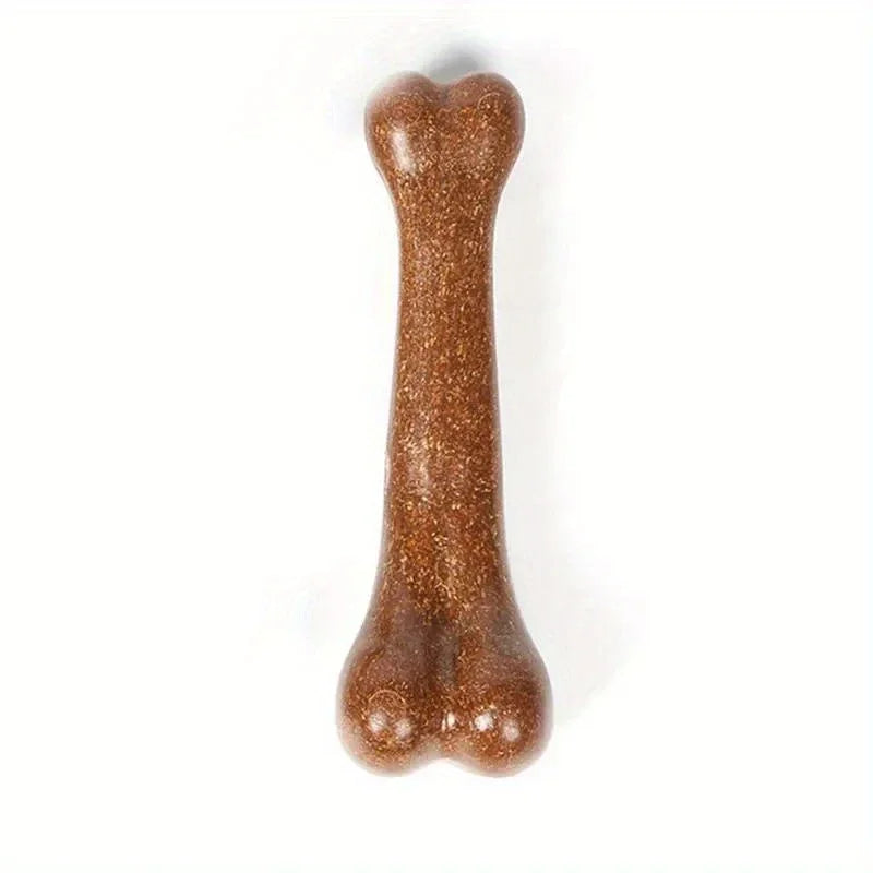 Pet Artificial Bone Chew Toy, Teeth Grinding Dog Interactive – 2 Colors