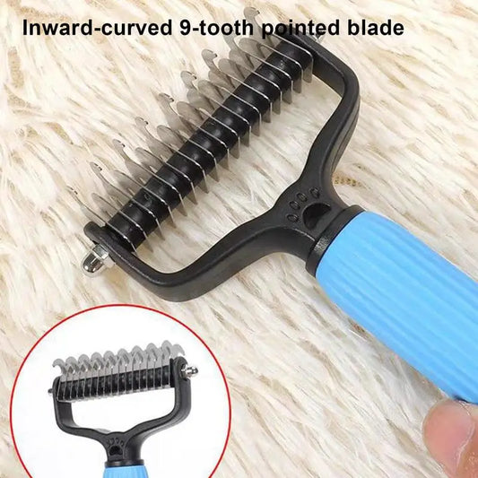 Pet Grooming Rake Brush for Cats & Dogs, - MyPetDollar.com