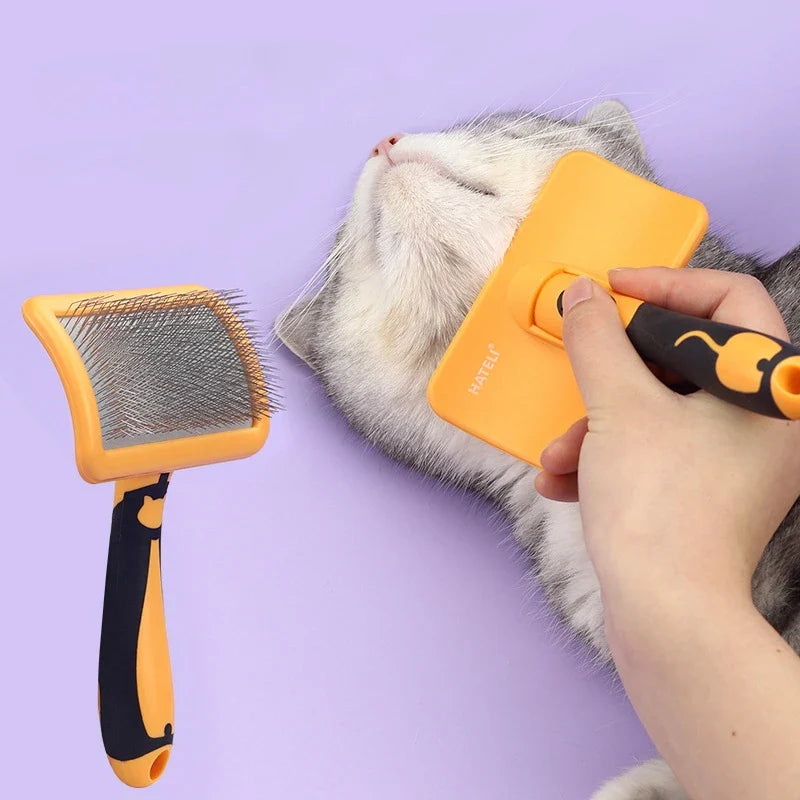 Dog Brush Stainless Steel Dogs Combs Massage - MyPetDollar.com