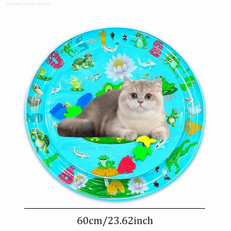 Pet Supplies Thickened Inflatable Water Bed – 5 Colors