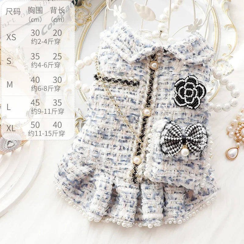 NEW Winter Cat Dog Dress Luxury Princess - MyPetDollar.com