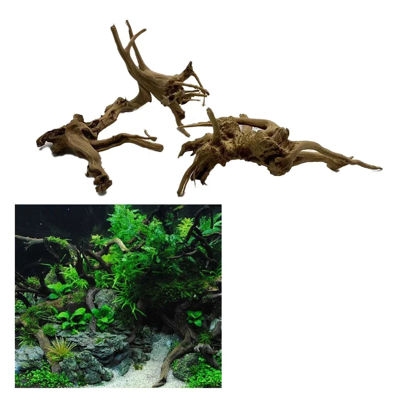 Natural Tree Trunk Driftwood Aquarium Fish - MyPetDollar.com