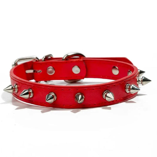 Pet Products Leather Cat Dog Collar Colorful - MyPetDollar.com