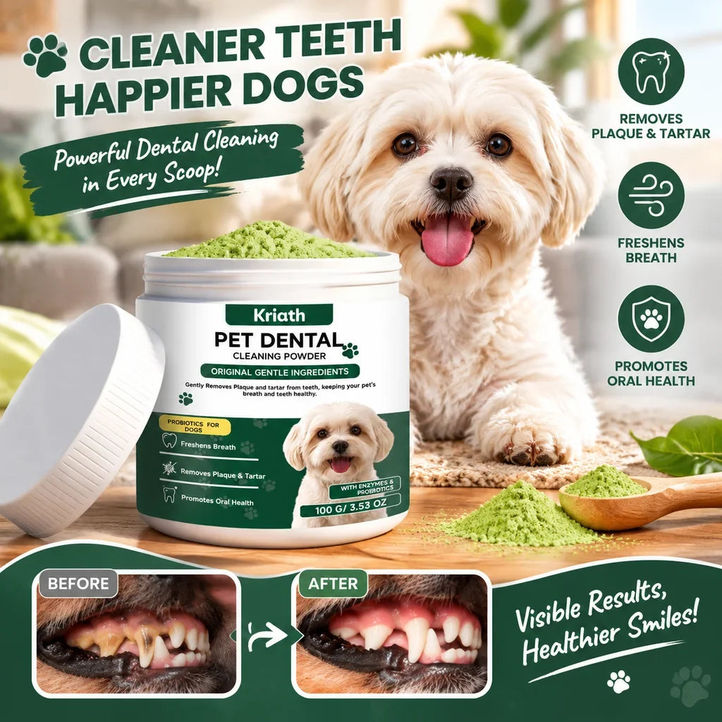 Dog Dental Care Powder Cat Breath Freshener - MyPetDollar.com