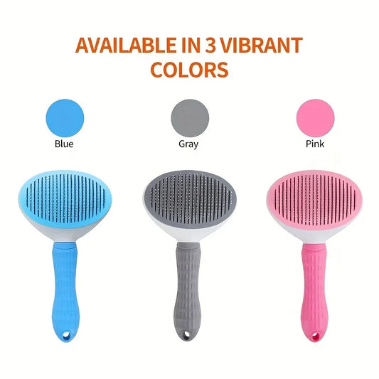 One-Click Pet Grooming Comb Automatic Self - MyPetDollar.com
