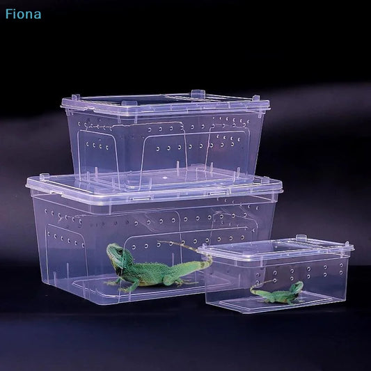 ✔Transparent Plastic Reptile Breeding - MyPetDollar.com