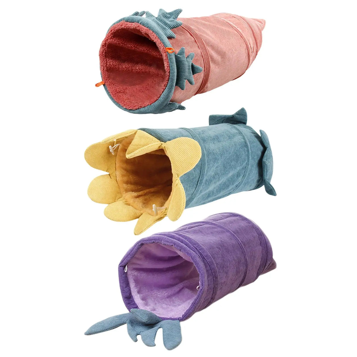 Portable Pet Cat Hamster Tunnel Hideout Tent - MyPetDollar.com