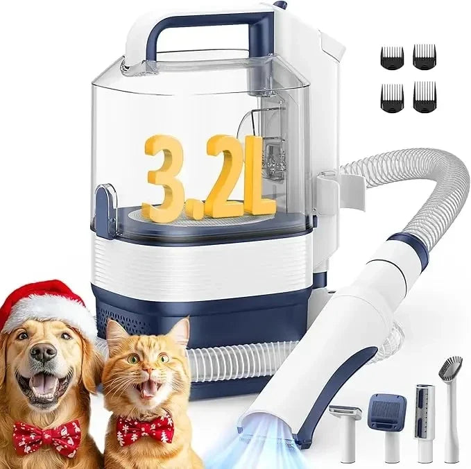 STLFDog Grooming Vacuum Kit 3.2L Dust Cup - MyPetDollar.com