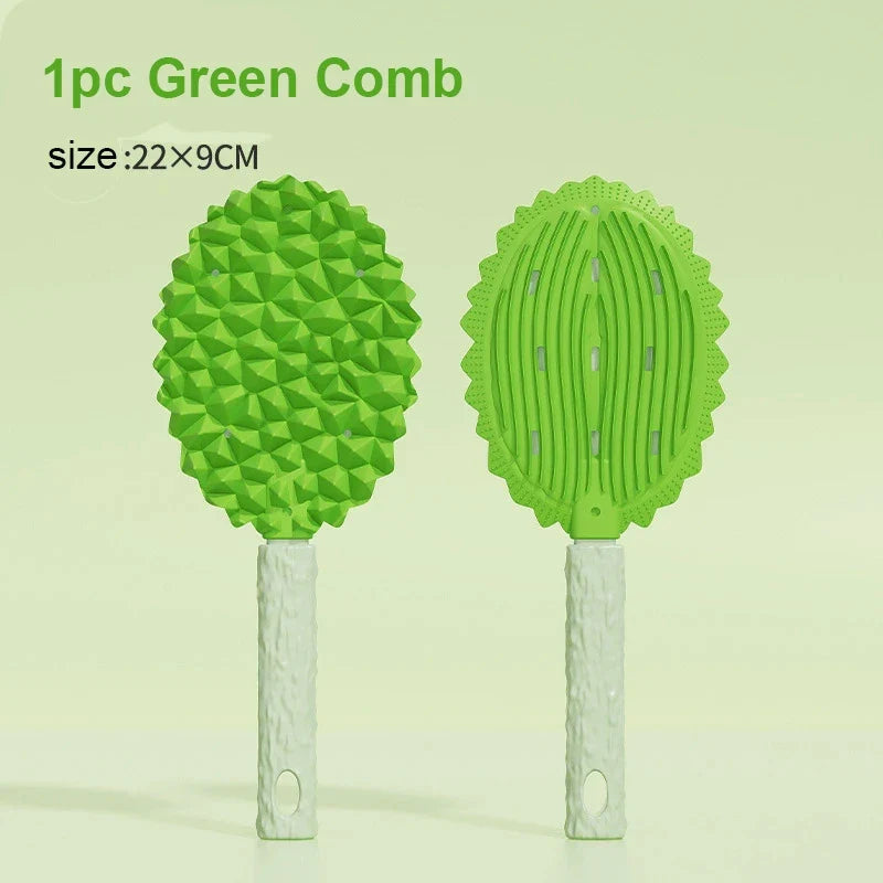 Cute Durian‑shaped Pet Grooming Brush