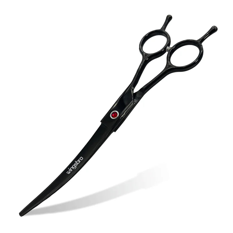 Pet Grooming Scissors 7inch Right and Left Hand Curved – Dog Supplies
