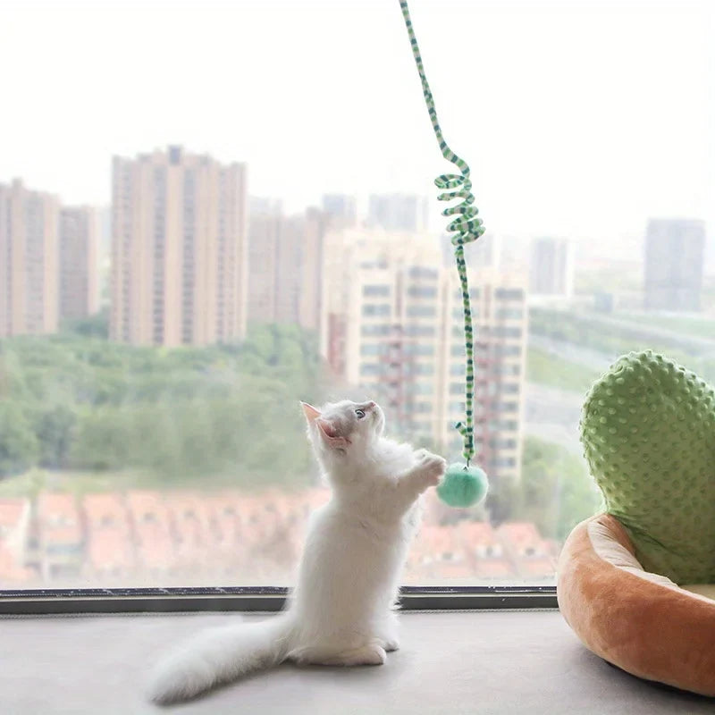 Interactive Cat Hanging Simulation Cat Funny - MyPetDollar.com
