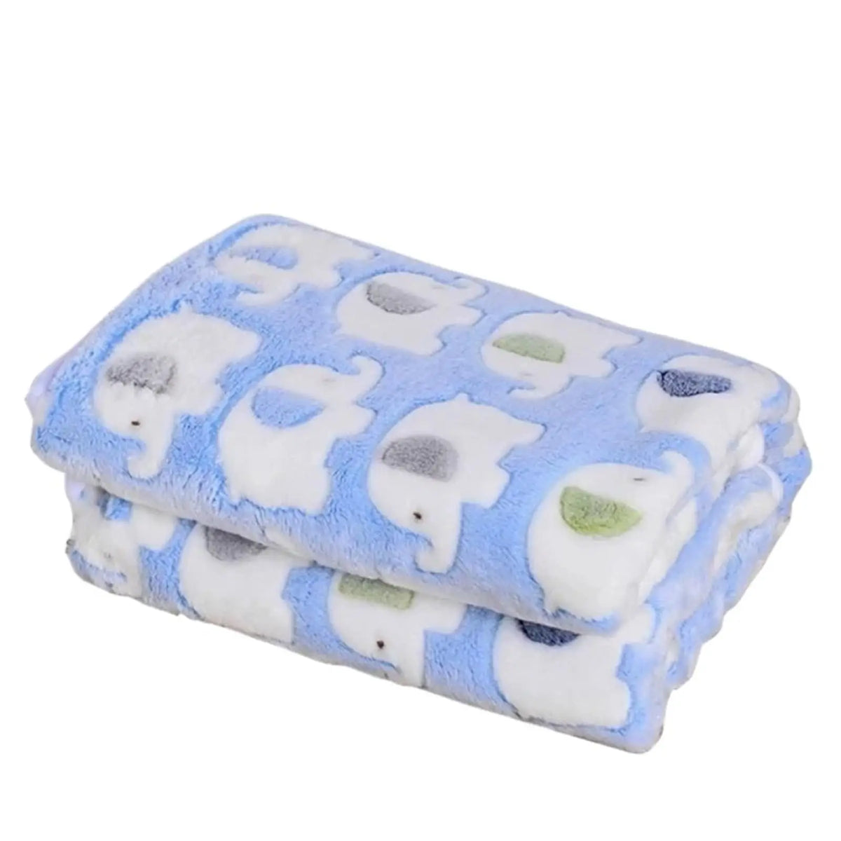 Soft Pet Fleece Blanket Cute Elephant Warm - MyPetDollar.com
