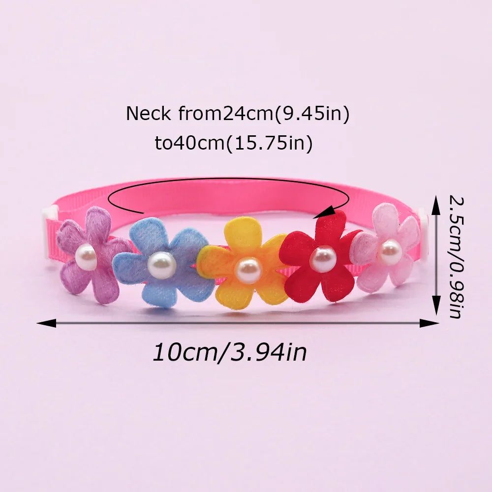 10PCS New Cat Necklaces Colorful Adjustable - MyPetDollar.com