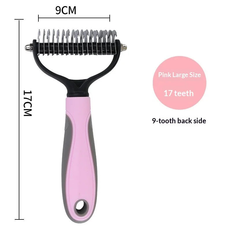 1Pc Pet Grooming Comb Set Double Sided - MyPetDollar.com