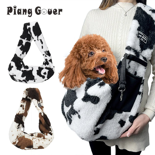 Soft Plush Small Dog Bag Pet Carrier Cat Bag - MyPetDollar.com