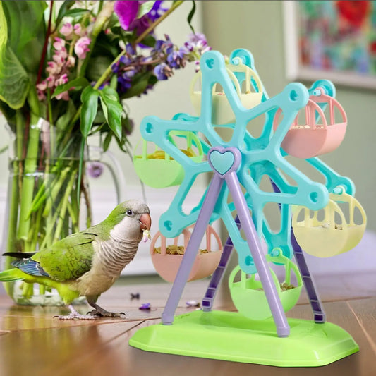 Interactive Bird Feeder Rotating Perch - MyPetDollar.com