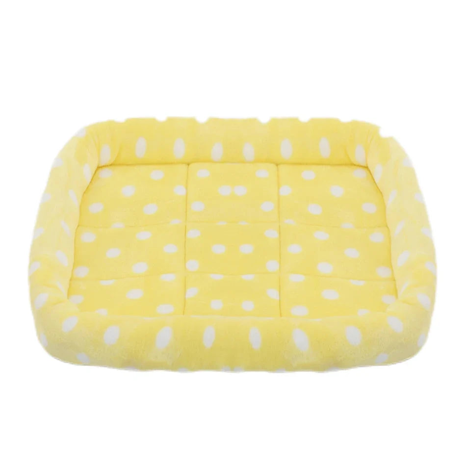Soft Plush Square Dog Bed Mat Beds for Dogs - MyPetDollar.com